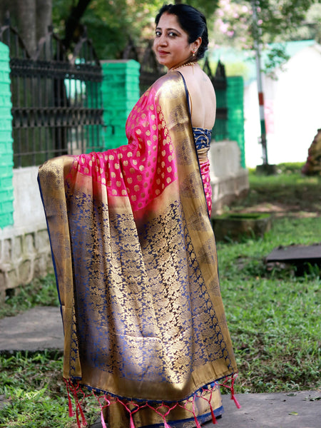 Ramya Pathak In Banarsi Silk Saree. Available In 3 Colours