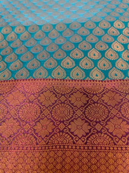 Ramya Rathod In Kanjivaram Silk Saree. Available In 3 Colours.