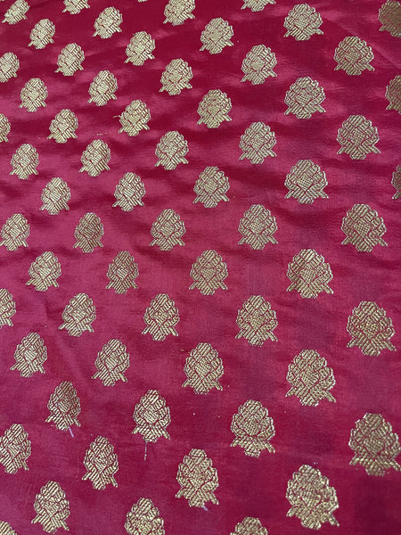 Lavi Raj In Banarsi Silk Saree. Available In 5 Colours