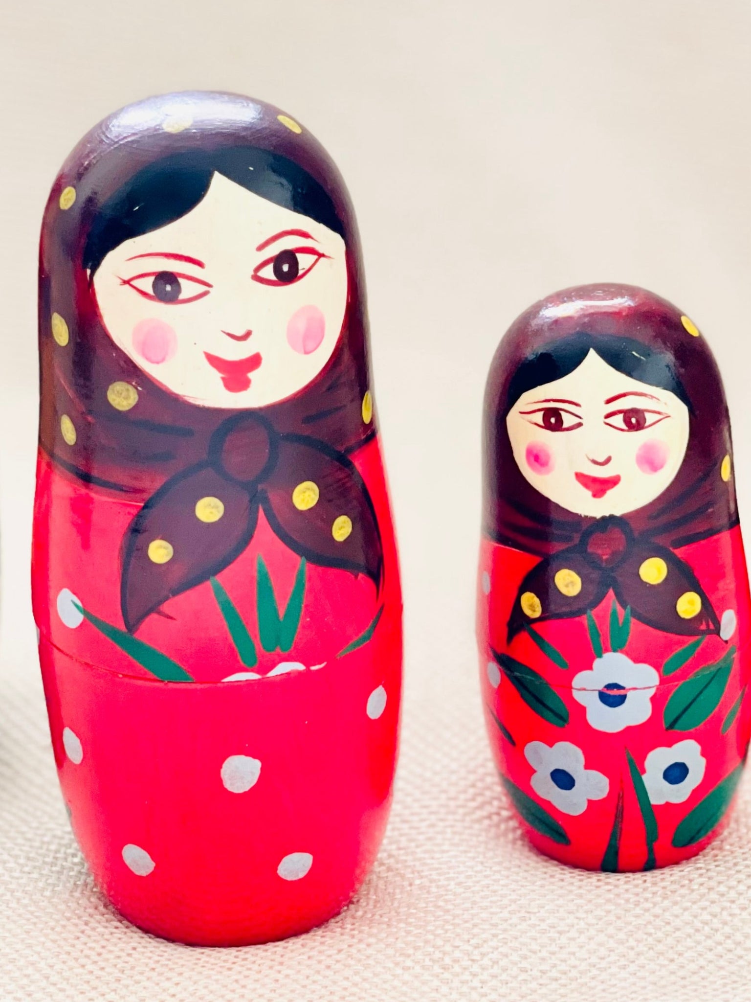 Wooden Nesting Russian Doll
