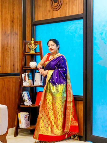 Ramya Pathak In Banarsi Silk Saree