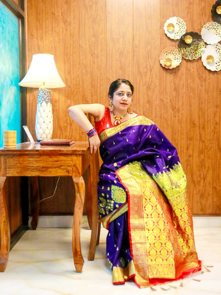 Ramya Pathak In Banarsi Silk Saree