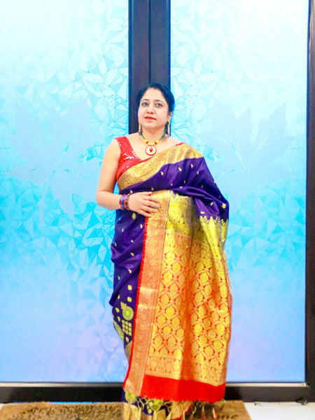 Ramya Pathak In Banarsi Silk Saree