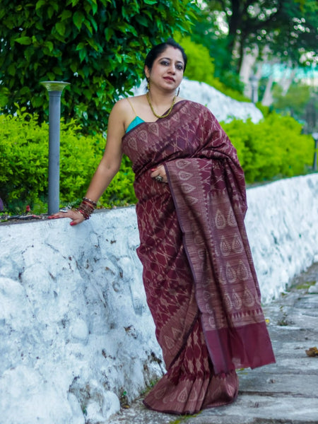 Ramya Pathak In Chanderi Cotton Silk Designer Saree With Matching Pallu. Available In 4 Colours.