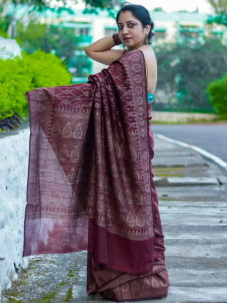 Ramya Pathak In Chanderi Cotton Silk Designer Saree With Matching Pallu. Available In 4 Colours.