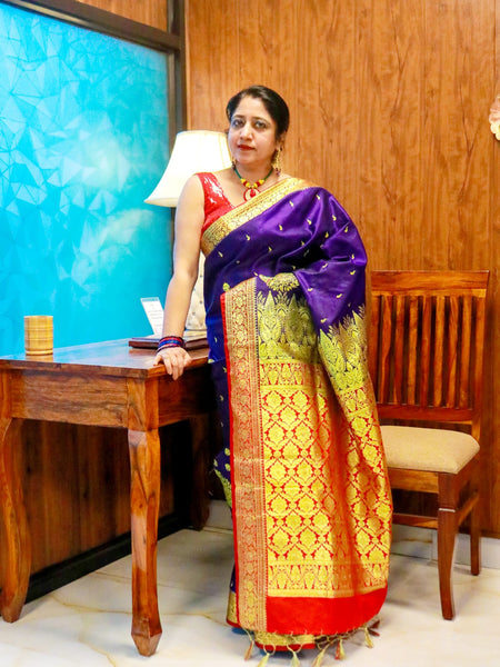 Ramya Pathak In Banarsi Silk Saree