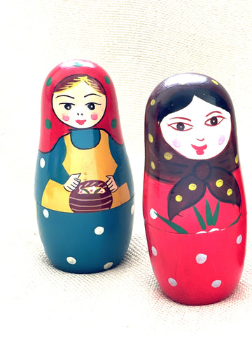 Wooden Nesting Russian Doll