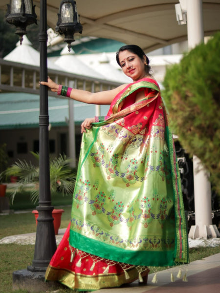 Ramya Pathak In Traditional Paithani Saree