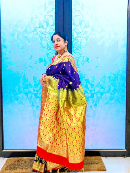 Ramya Pathak In Banarsi Silk Saree