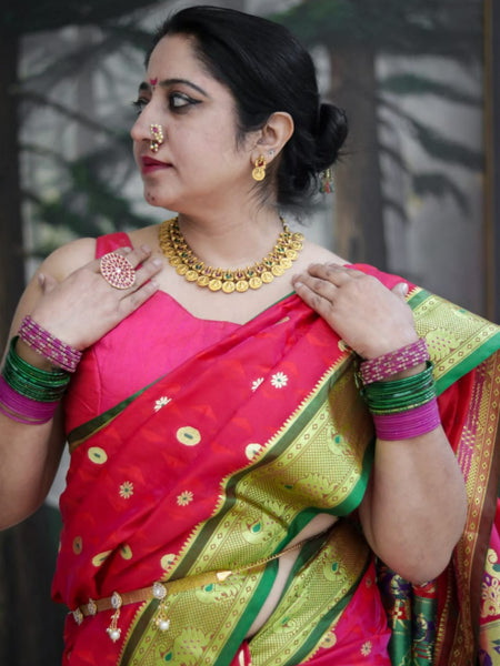 Ramya Pathak In Traditional Paithani Saree